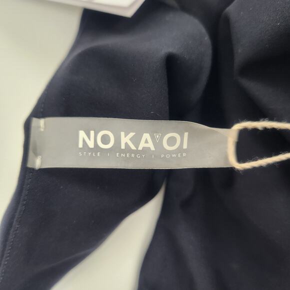 No Ka 'Oi Colour Block Tank Top Black Size 1 US Small/Medium NWT Racerback - Picture 9 of 10